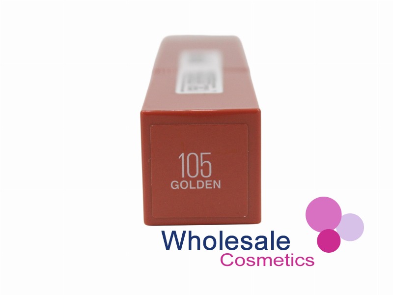 9 x Maybelline Superstay Vinyl Ink Liquid Lipstick - 105 GOLDEN